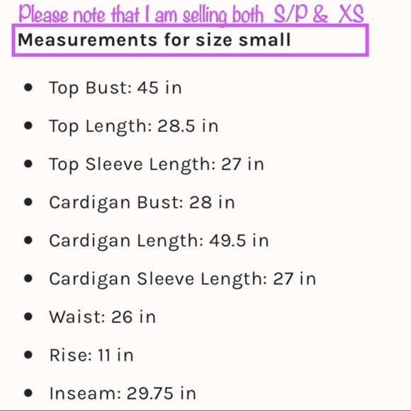 FP BEACH Ivory 3pc Lounge Set Longline Cardigan, L/S Top & Wide Leg Pants Sm - Picture 6 of 8